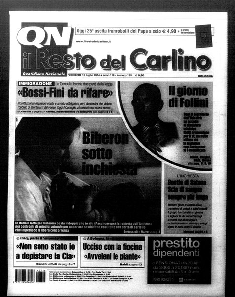 Il Resto del Carlino : giornale dell'Emilia